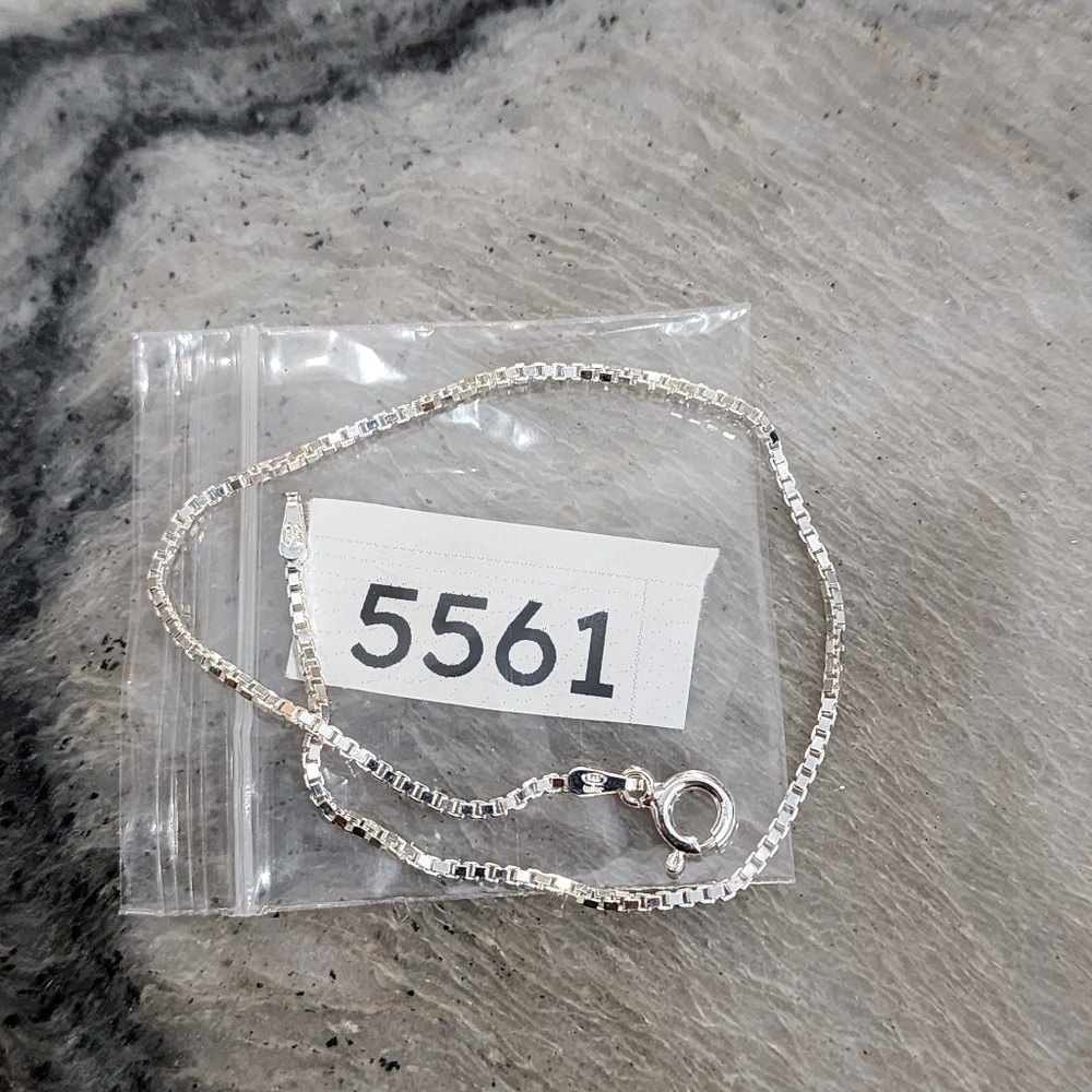 8" 925 Italy Sterling Bracelet - Picture 3 of 16